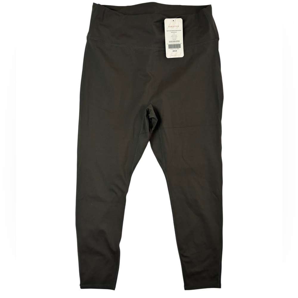 Fabletics‎ army green High-Waisted Leggings